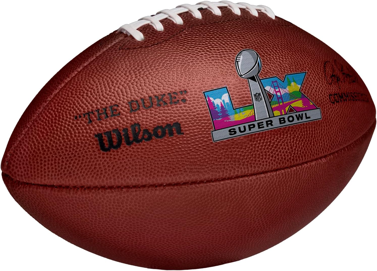 WILSON Super Bowl LX Location Football - Official Size