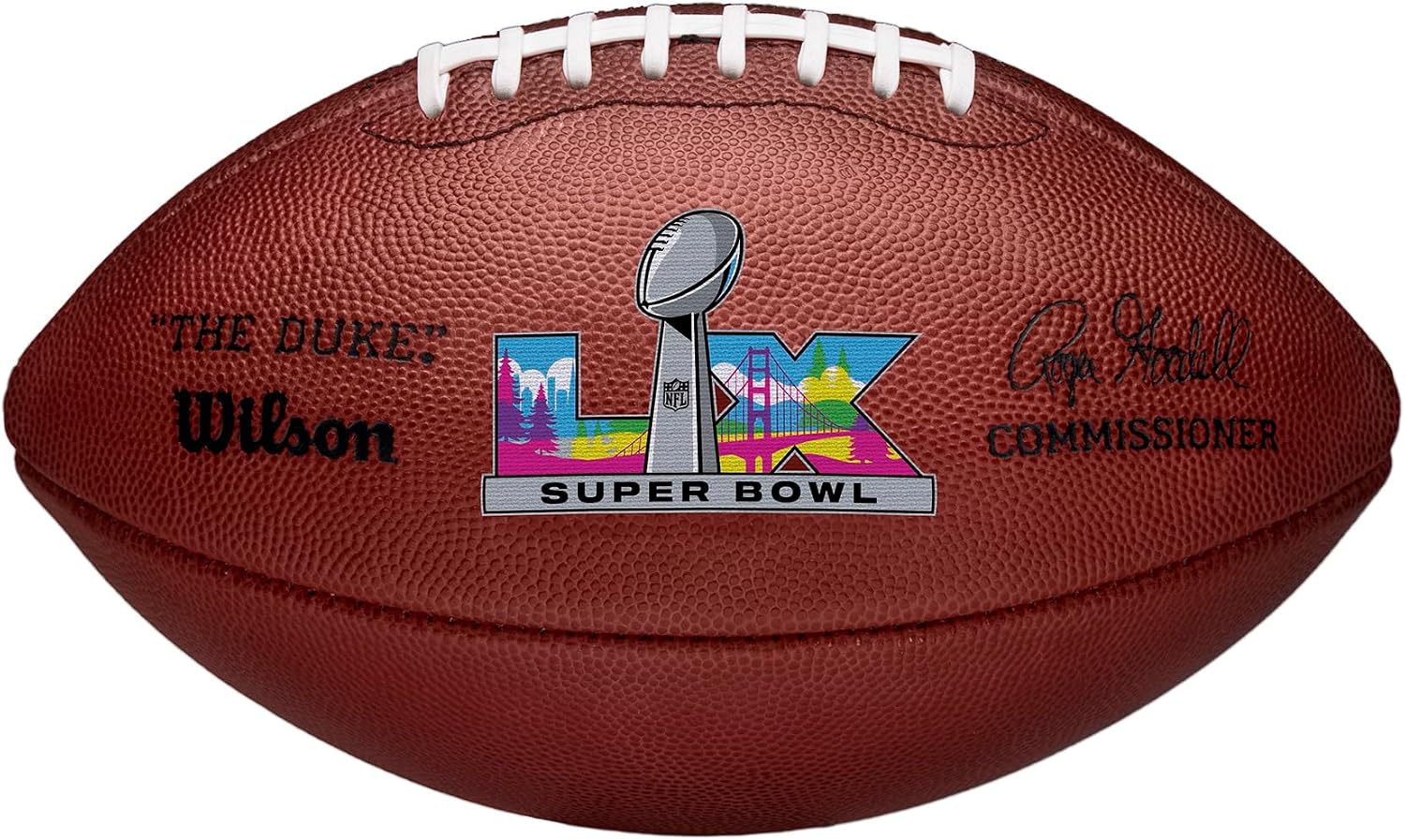 WILSON Super Bowl LX Location Football - Official Size