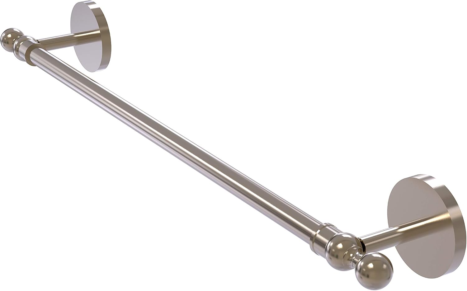 Allied Brass 1041/30-PEW Skyline Collection 30-Inch Towel Bar, Antique Pewter