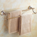 Bathroom Accessories Carved Brass Hardware Set Wall Mounted Towel Bar Paper Holder Cloth Hook Bathroom Hardware Kit,GJQH08F