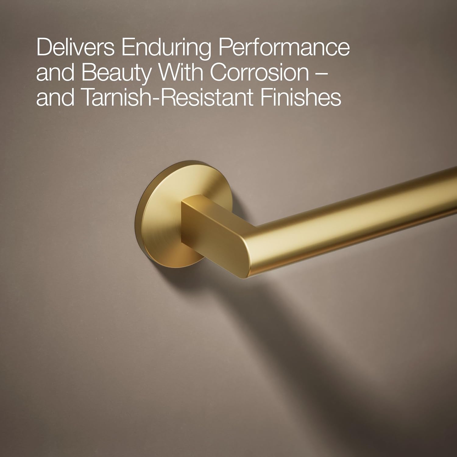 Kohler 78374-2MB Components® 30' Towel bar, Vibrant Brushed Moderne Brass