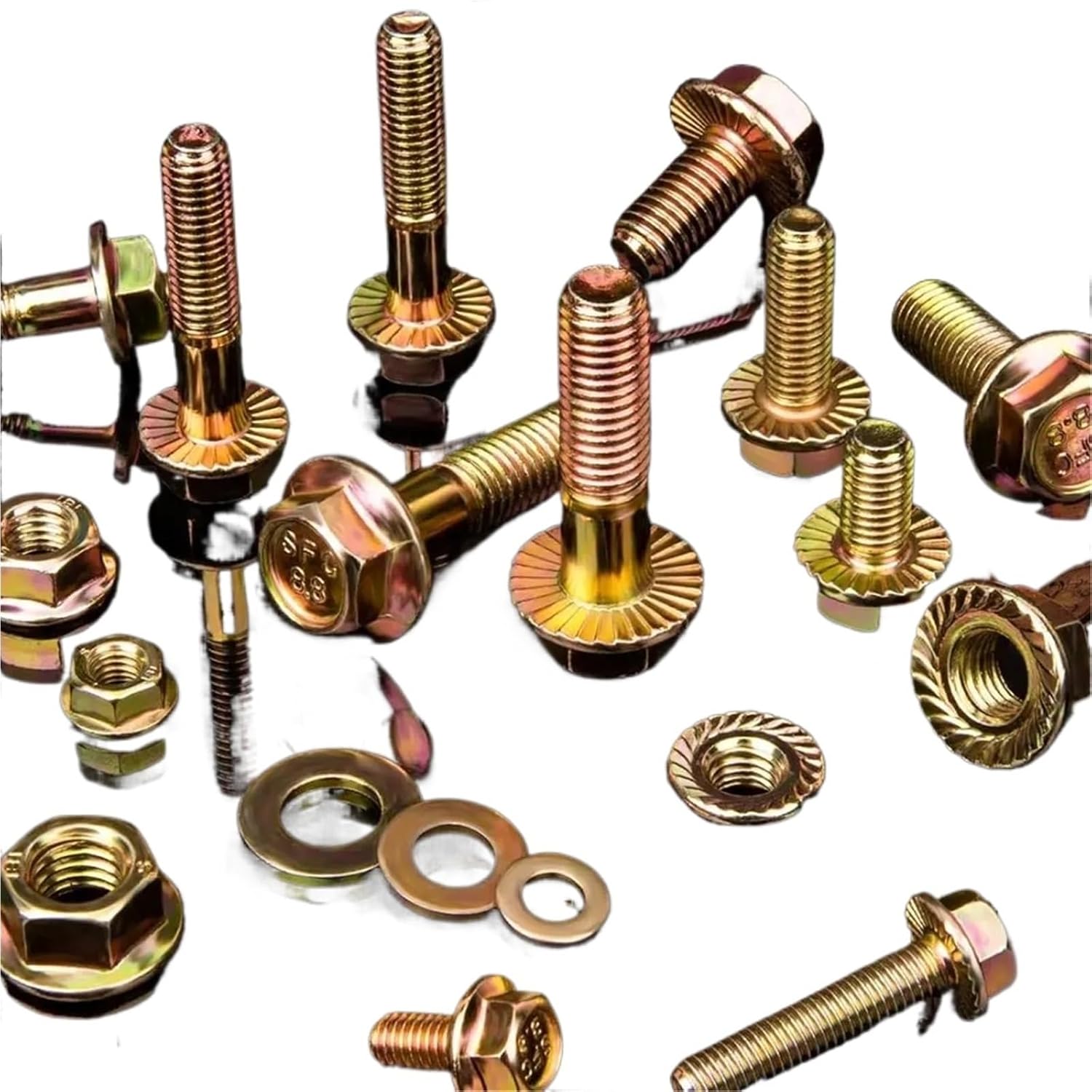 Set Screw Assortment Kit 521PCS Metric Class 8. Serrated Hex Cap Flange Bolts Assortment Kit for Homeowners,DIYers,Mechanics,Industrial Workers