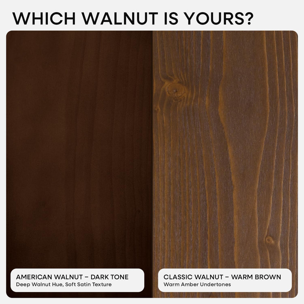 Homeforia 48 inch Walnut Floating Shelf, High End Solid Real Wood Large 48inch Floating Shelves for Wall, Dark Brown 48 inches Long Floating Shelves, Heavy Duty Bracket, 48 X 6.5 X 1.75 inch, Set of 2