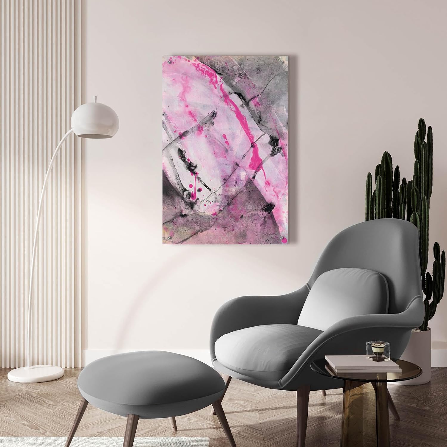 Epic Art 'Cracks In The Earth 2' by Albena Hristova Acrylic Glass Wall Art, 24' x 36'