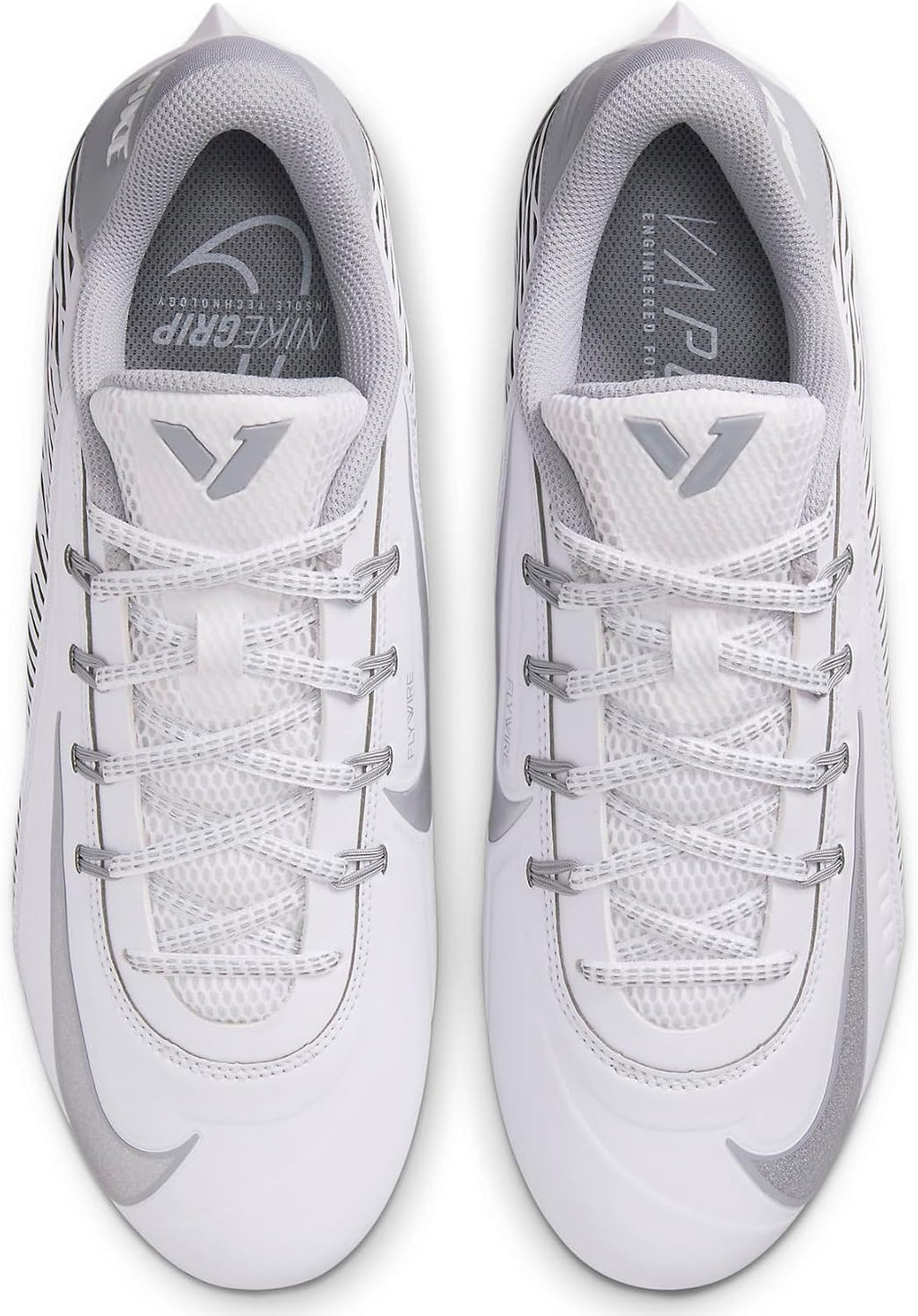 Nike Vapor Edge Pro 360 2 Men's Football Cleats White/Metallic Silver-360 VC DO6294-100 8