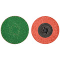Norton 08834167025 2' Merit Zirc Plus TP (Type I) Quick-Change Cloth Discs, 50 Grit, Zirconia Alumina Plus, 100 Pack