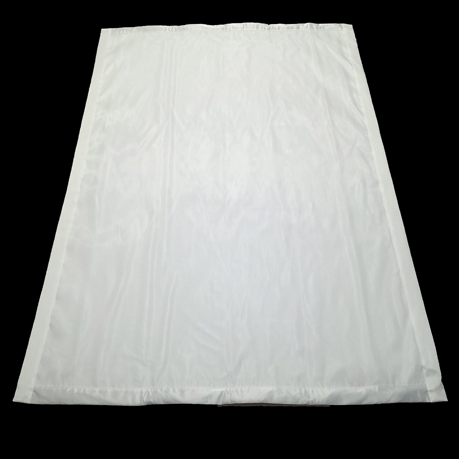 LED Table Cloth Cover - Fiber Optic Fabric Light Up Bar Disco Dinning Rectangle Tablecloth Birthday Party Wedding (White Fabric, L100*W150CM (L3.3*W4.9FT))