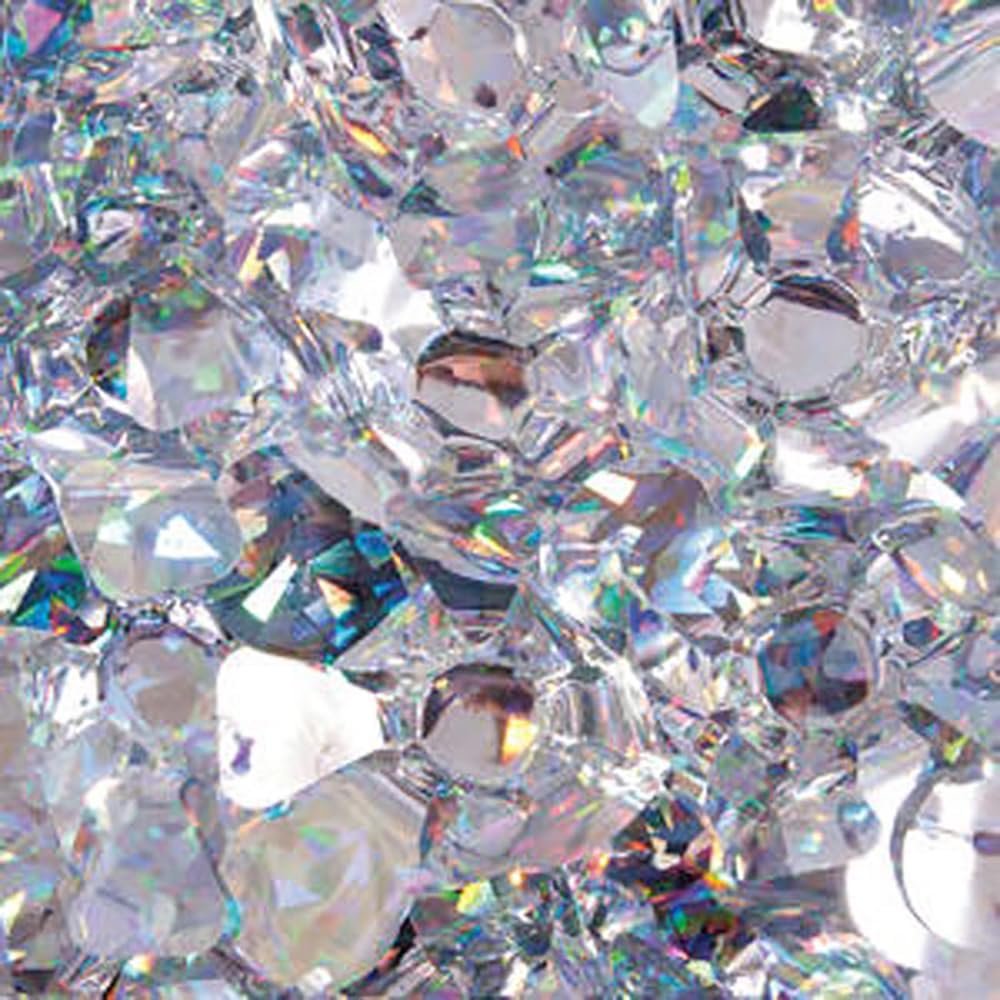 Anderson's Silver Holographic Metallic Floral Sheeting, 30 Ft. Parade Float Decoration for Trailers, Parties, Weddings, Proms, Photo Backdrops & Events – Shiny Fringe Garland for Indoor/Outdoor Use