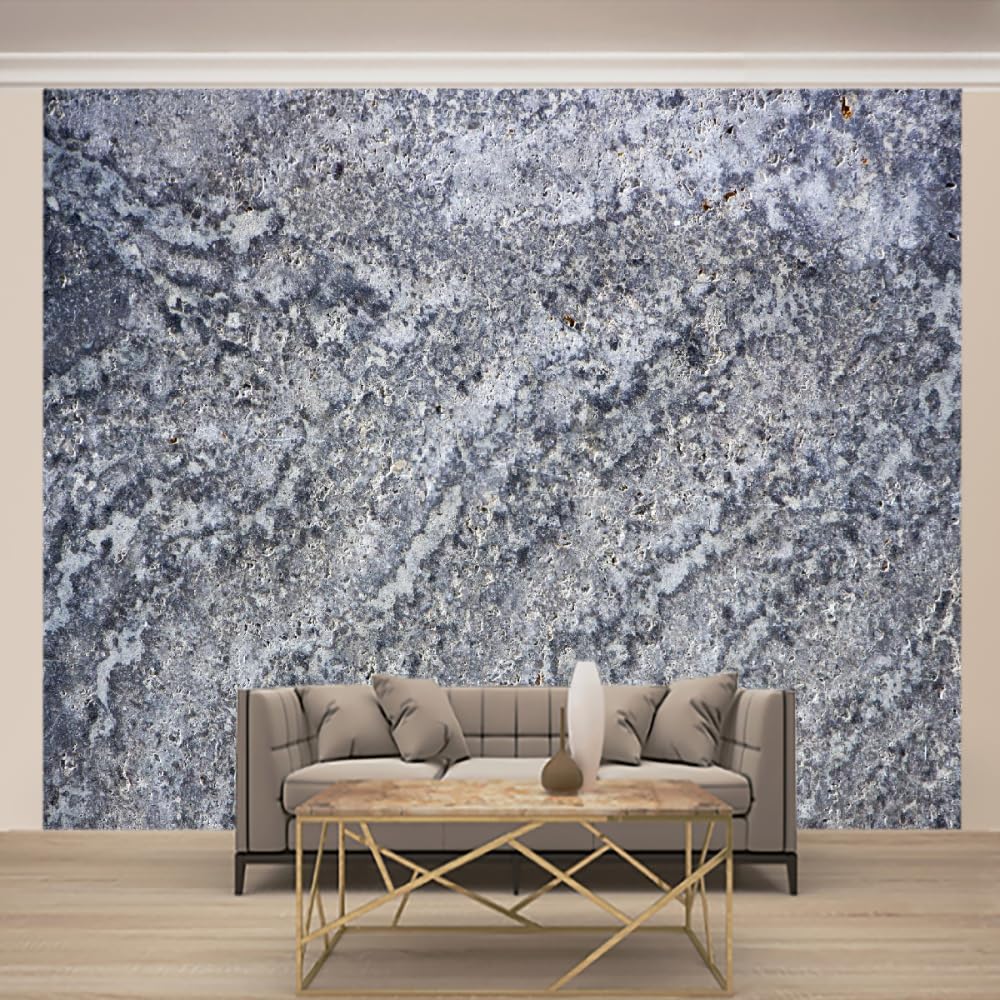 Gray Rock Wall Home Decor Wallpaper, Abstract Classic Large Peel and Stick Wall Mural,for Office Dining Living Room Bedroom Wall Decoration,Self-Adhesive-170 W x 118' H