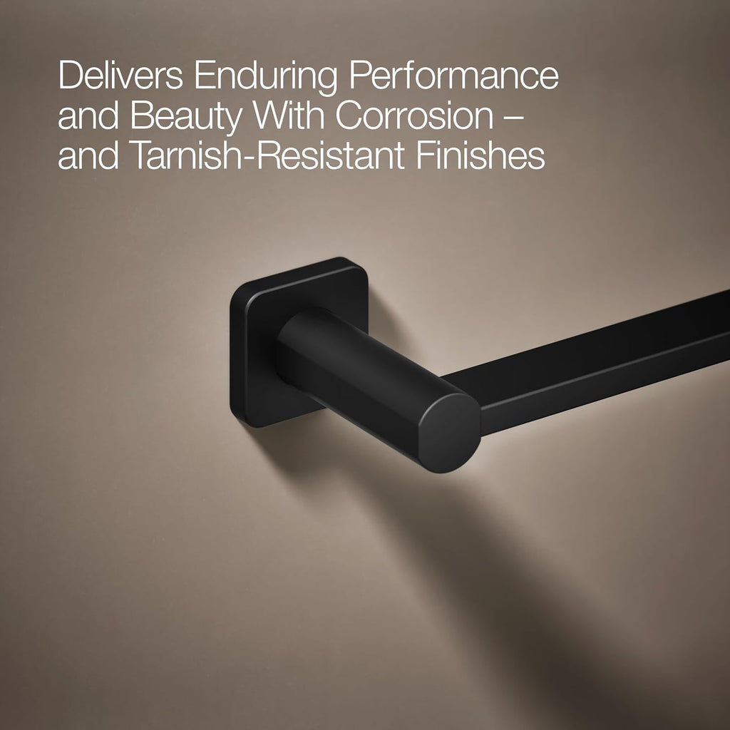 Kohler 23525-BL Parallel® 24' Towel bar, Matte Black