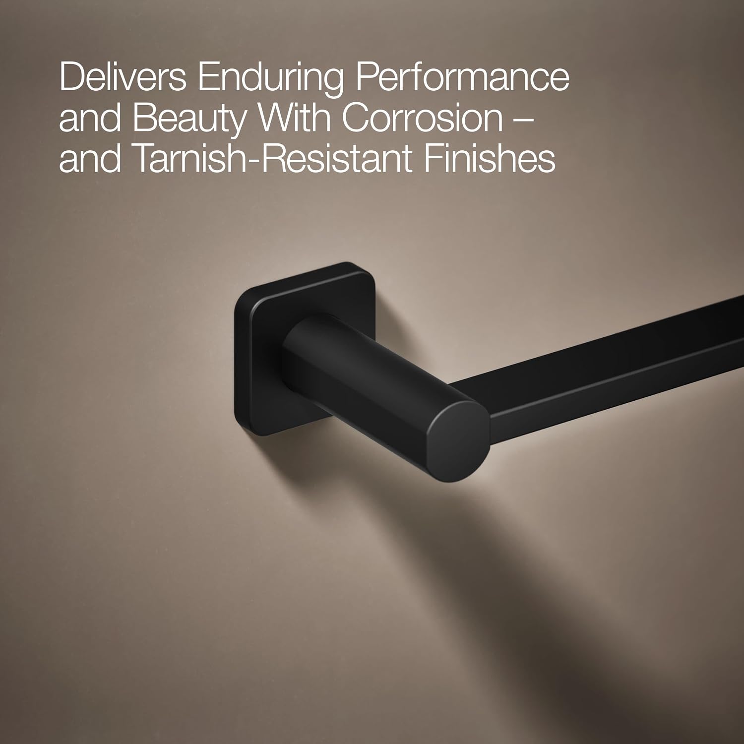 Kohler 23525-BL Parallel® 24' Towel bar, Matte Black