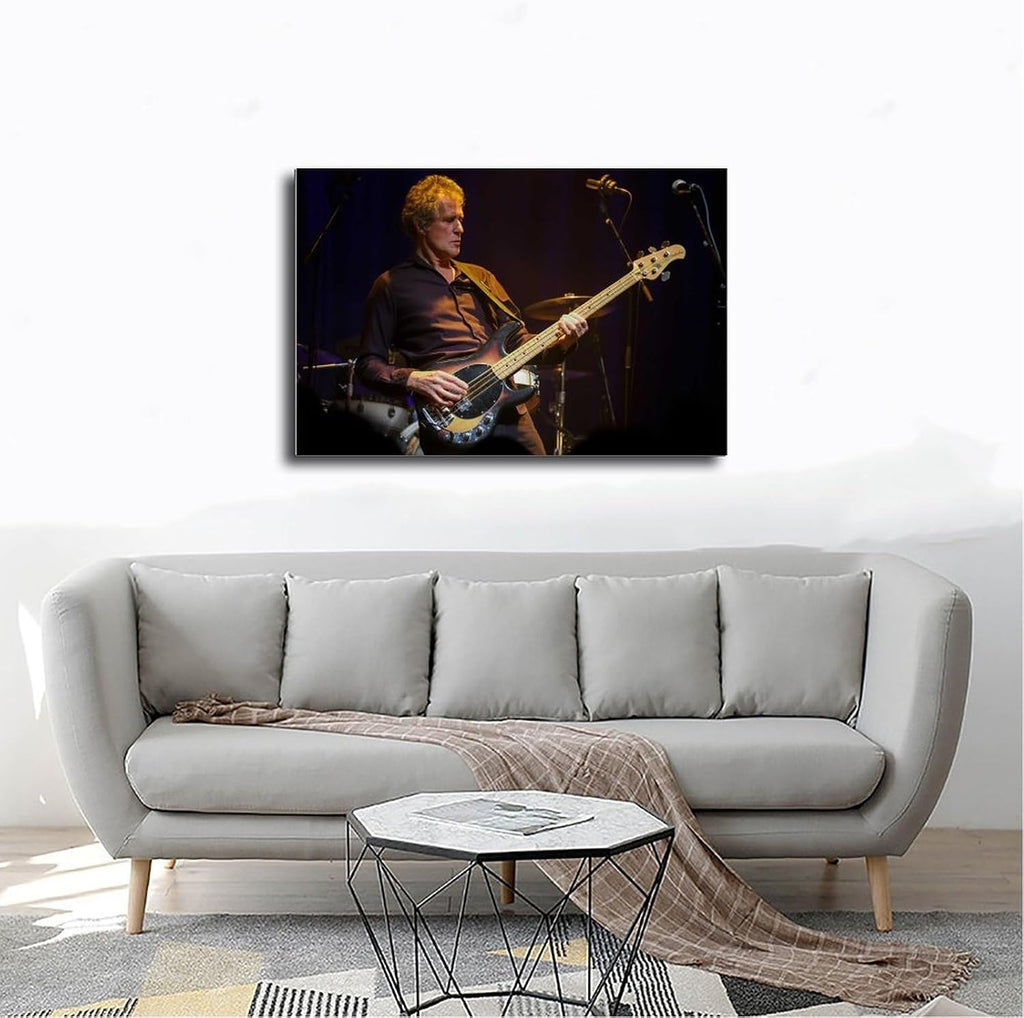 TONITOTA John_Illsley Rock Scene Classic Canvas Poster | Retro Historical Black And White Photos | Wall Art | Kitchen | Bathroom Decor | Frame 24x36inch