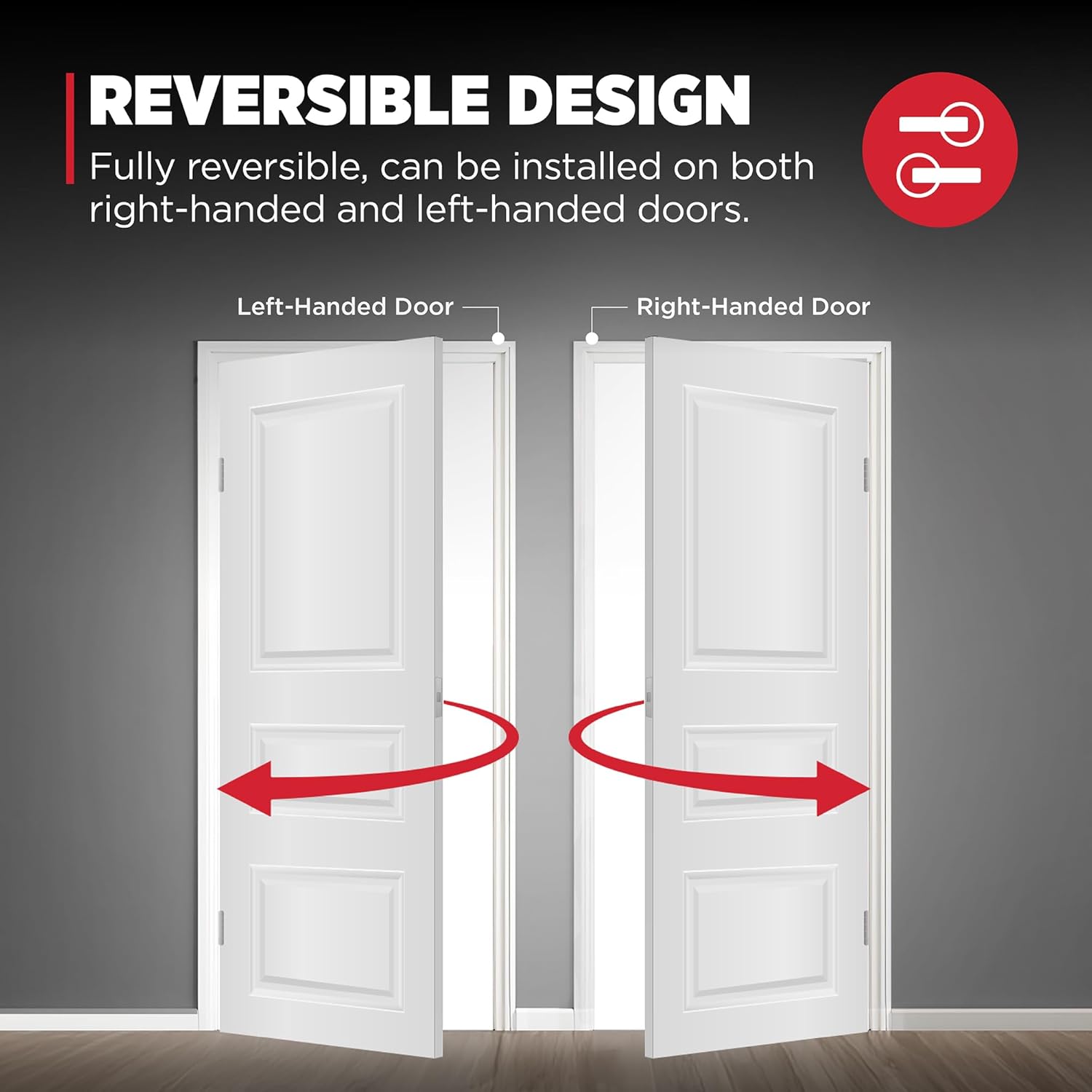 Kwikset Casey Entry Door Handle with Lock and Key, Secure Keyed Reversible Lever Exterior, for Front Entrance and Bedrooms, Matte Black, 4 Pack, Pick Resistant SmartKey Rekey Security and Microban