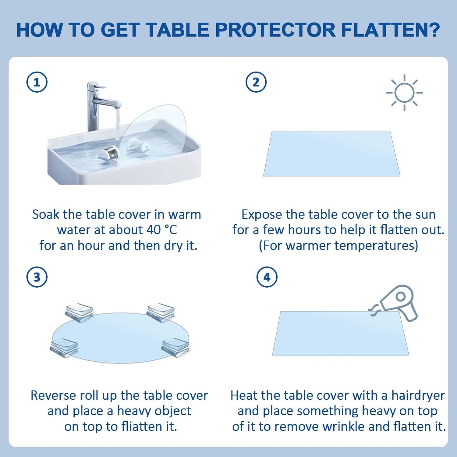 Clear Square Table Cover Protector, 2mm Thick Vinyl 100% Waterproof & Oil Proof Table Clothes, Non-Slip Heat Resistant PVC Transparent Tablecover Protector Mat for Coffee Table Hard Floor(35.4x59.1in/