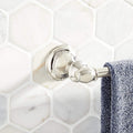 Signature Hardware 948233-24 Beasley 24' Towel Bar - Polished Nickel