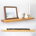 UltraShelf Solid Wood Floating Shelf for Wall Decor, Maple, 30' Long x 6' Deep