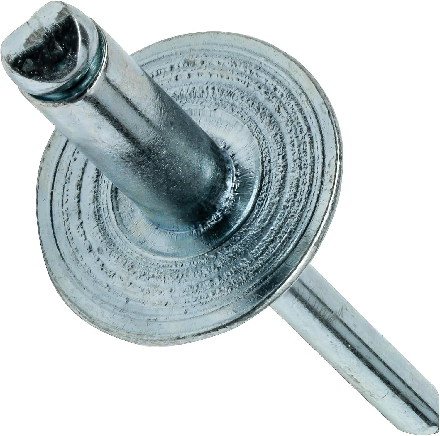 Large Flange Pop Rivets All Steel Dome Head Blind Rivet Size (6-8) 3/16' x 1/2' Qty 250 Durable Fasteners for Construction Automotive Repair Machinery Assembly Improvement Projects