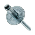 Large Flange Pop Rivets All Steel Dome Head Blind Rivet Size (6-8) 3/16' x 1/2' Qty 1000 Threaded Fasteners for Mechanical Repair Universal Multi-Purpose Replacement Parts