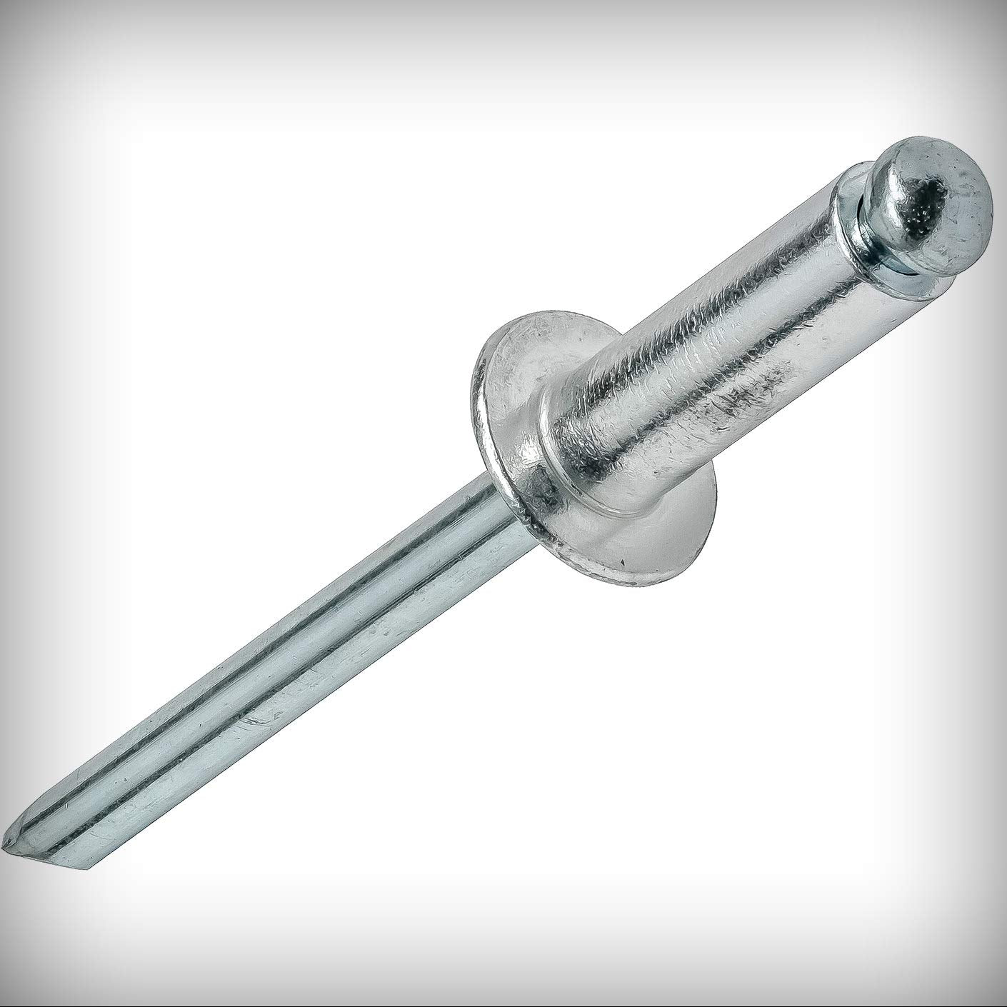 New Lot of 2500 Pcs Pop Rivets 3/16' x 1/2' Aluminum Body Steel Mandrel Dome Head Blind Set #Lig-2484NG Warranity by Pr-Mch