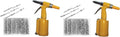 2 set Pneumatic Hydraulic Air Riveter Pop Rivet Gun Tool PLUS 1000pc Rivet Assortment NEW,Jikkolumlukka