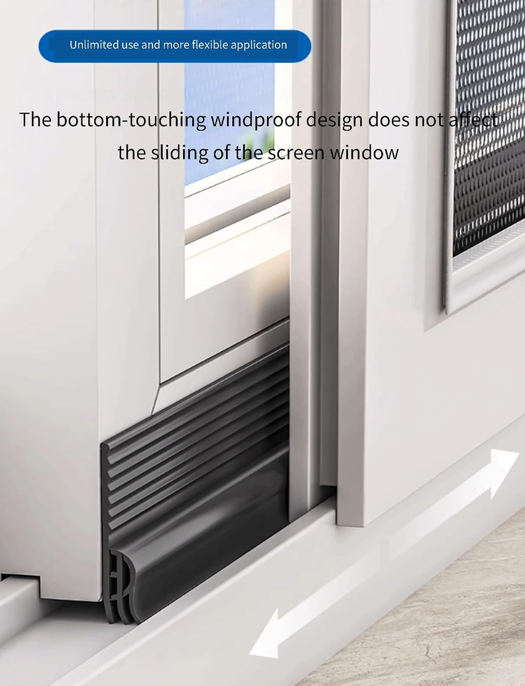 33mm Rubber Weather Stripping Door Seal, and Window Drip Cap Rain Deflector, Weather Stripping Door Draft Stopper(Brown,16meter)