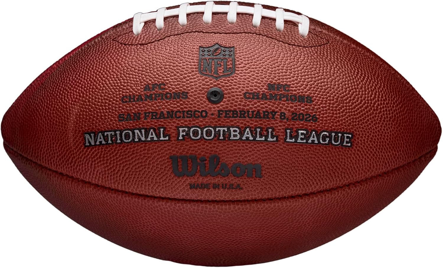 WILSON Super Bowl LX Location Football - Official Size