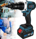 Cordless Riveter Rivet Nut Tool Kit, Heavy Duty Rivet Gun, Pop Rivet Gun Set, Professional Hand Riveter, Manual Riveting Tool, Nuts Include M3 M4 M5 M6 M8 M10 M12 Nut Tools,5200mah