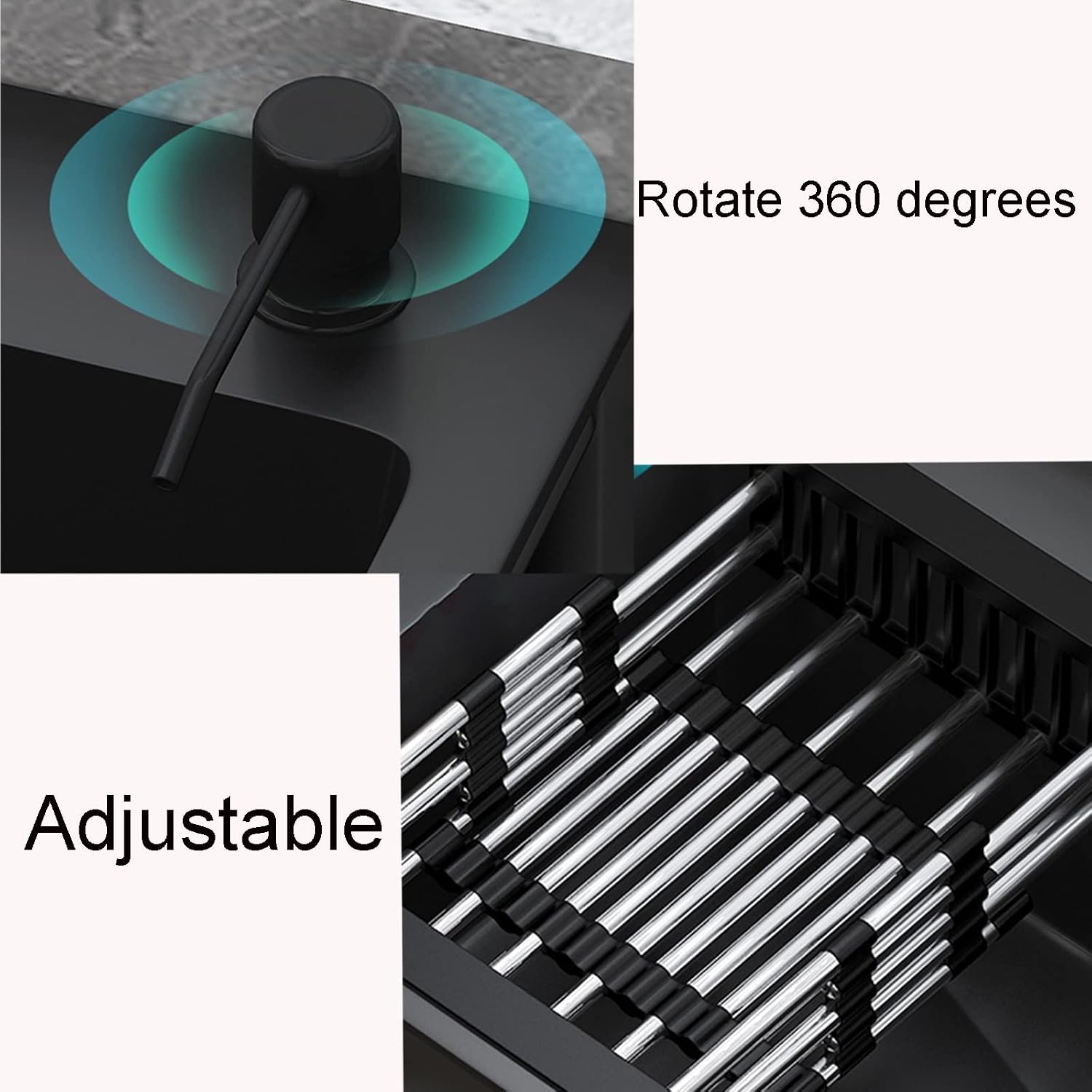Free Standing Stainless Steel Kitchen Sink, Commercial 304 Stainless Steel Single Sink Bowl Restaurant Table Utility Sink Washing Hand Basin W/Faucet for Indoor Outd,45 * 60cm/17.7 * 23.6in