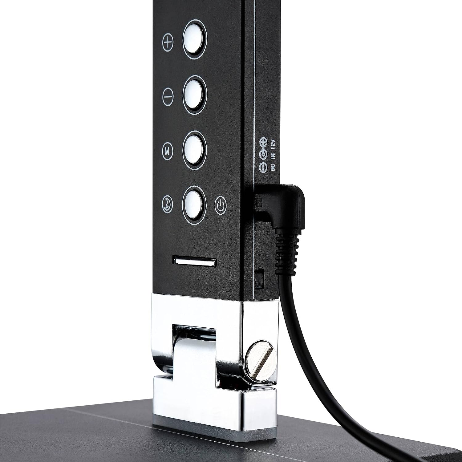 360 Lighting Jett Modern Desk Table Lamp 16 1/2' High with USB Charging Port and Nightlight LED Black Aluminum Touch On Off Dimmer for Bedroom House Bedside Nightstand Home Office Reading