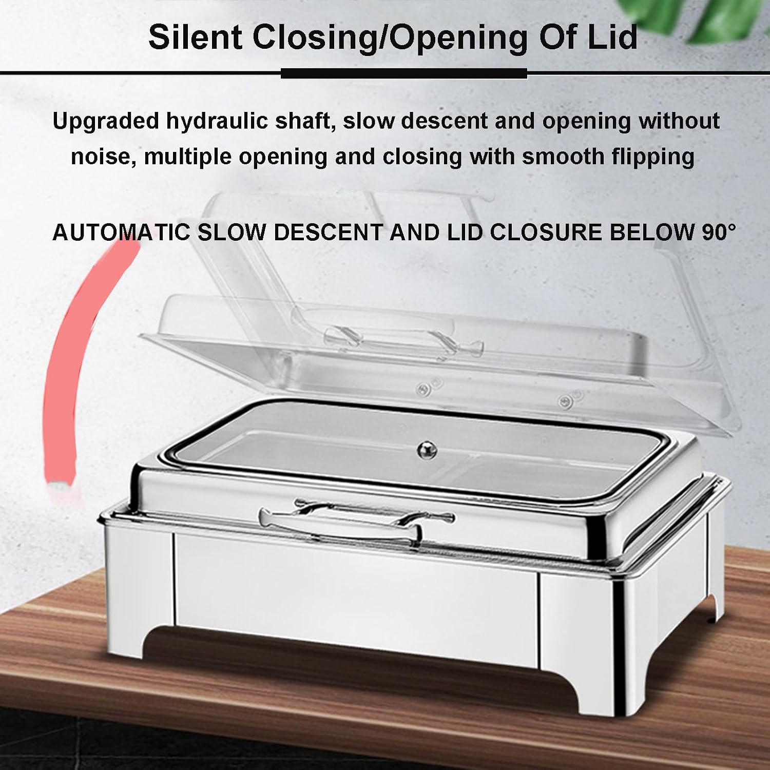 13.5L Electric Chafing Dish - 1/2/3-Grids, Buffet Servers Warmers for A Variety of Dishes, Large Capacity Warming Tray, Removable Design for Easier Cleaning and Maintenan,Grid