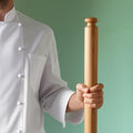 Mattarello Pasta Rolling Pin – Handmade Italian Tool for Authentic Pasta Making – The Original Design Beech Wood – Extra Long (40 inch)