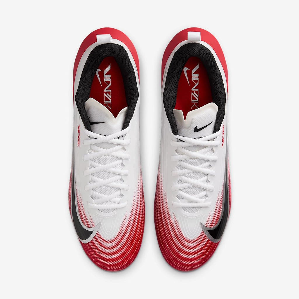 Nike Vapor Speed 3 Football Cleats (FB3303-102, White/University Red/Black)