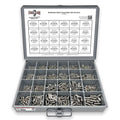 Stainless Steel Cup Point Allen Socket Set Screw Coarse Thread Assortment - 1396 Pieces