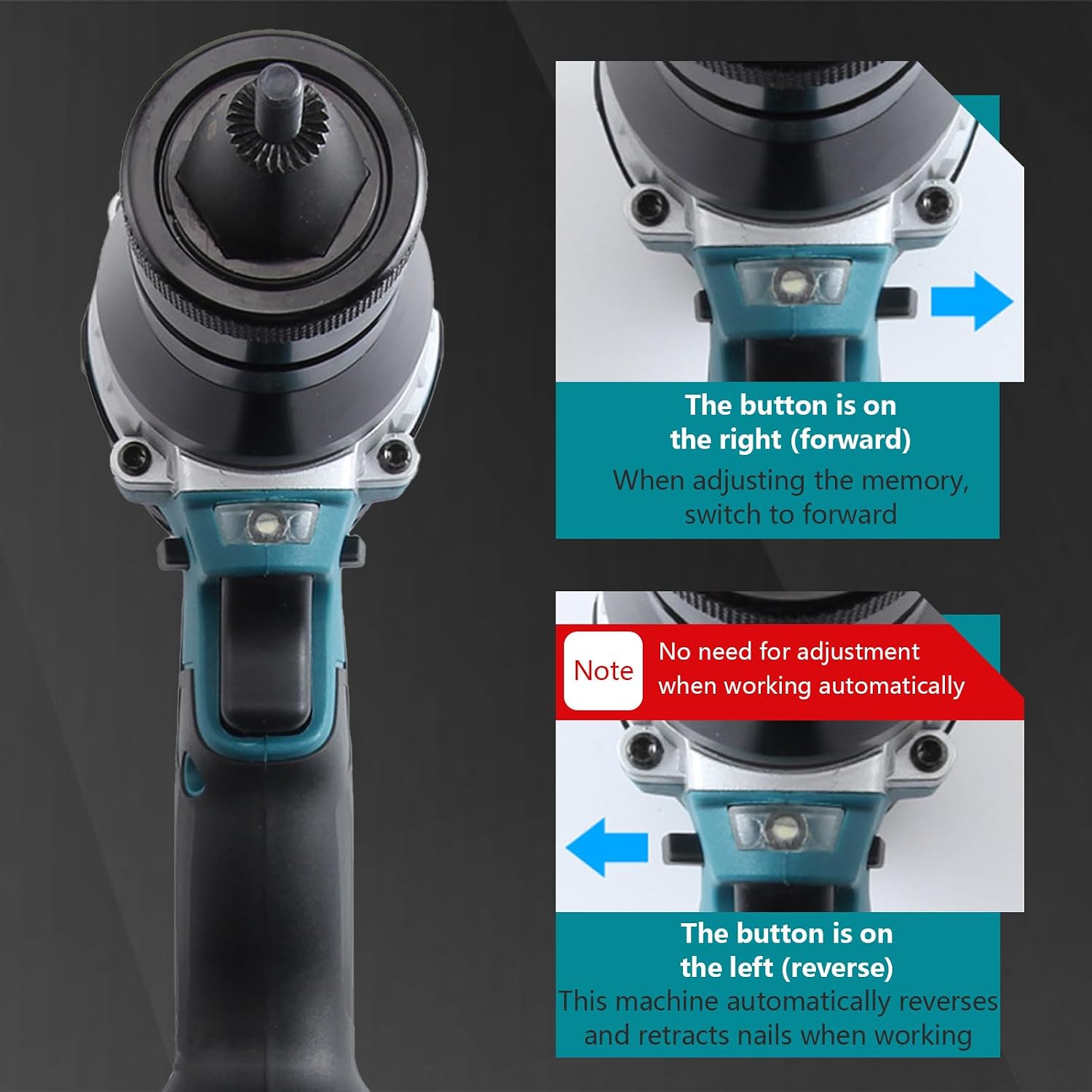 16000N Portable Battery Powered Pop Rivet Insert Installation Tool Automatic Portable Air Riveter Gun Tool for Nutserts M3-M4-M5-M6-M8-M10-M12