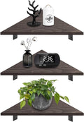 Floating partition Solid Pine Floating Corner Shelves Wall Mounted Set of 3 Rustic Storage Decorative Shelf for Bathroom Bedroom Living Room Kitchen Office Shelf