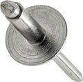 Large Flange Stainless Steel Pop Rivets Dome Head Blind Rivet Size 3/16' x 1/2' Qty 100 Industrial Grade Hardware Fasteners DIY Home Repair Construction Use