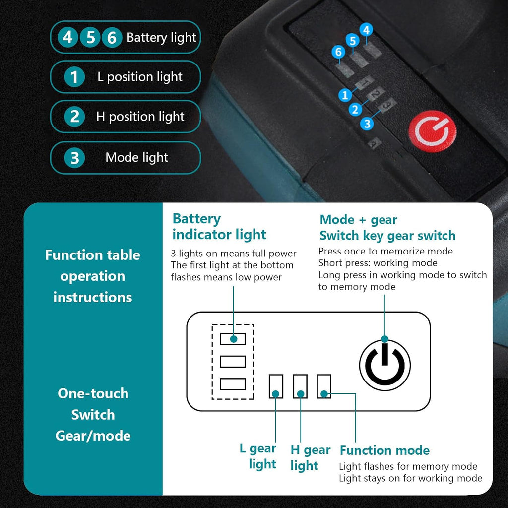 16000N Portable Battery Powered Pop Rivet Insert Installation Tool Automatic Portable Air Riveter Gun Tool for Nutserts M3-M4-M5-M6-M8-M10-M12
