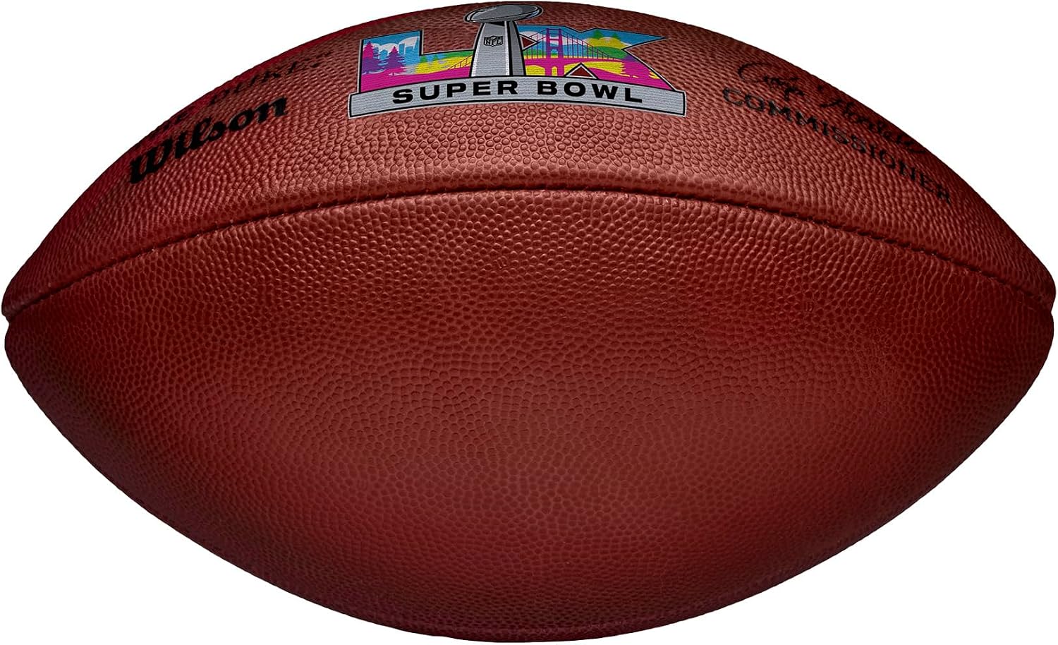 WILSON Super Bowl LX Location Football - Official Size
