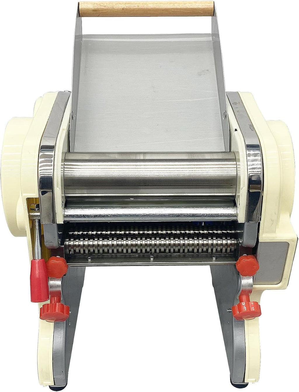 Techtongda Stainless Steel Electric Pasta Press Maker Noodle Machine Home Commercial 110v (3mm and 9mm wide knife #020344)