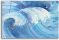 Epic Art '25002 - The Big Wave Crop' by Albena Hristova Acrylic Glass Wall Art, 36' x 24'