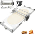 Commercial Electric Dough Sheeter（22.7'）, Foldable Adjustable Thickness, for Pizza Dough, Fresh Pasta&Croissants, for Home Bakers and Professional Bakeries