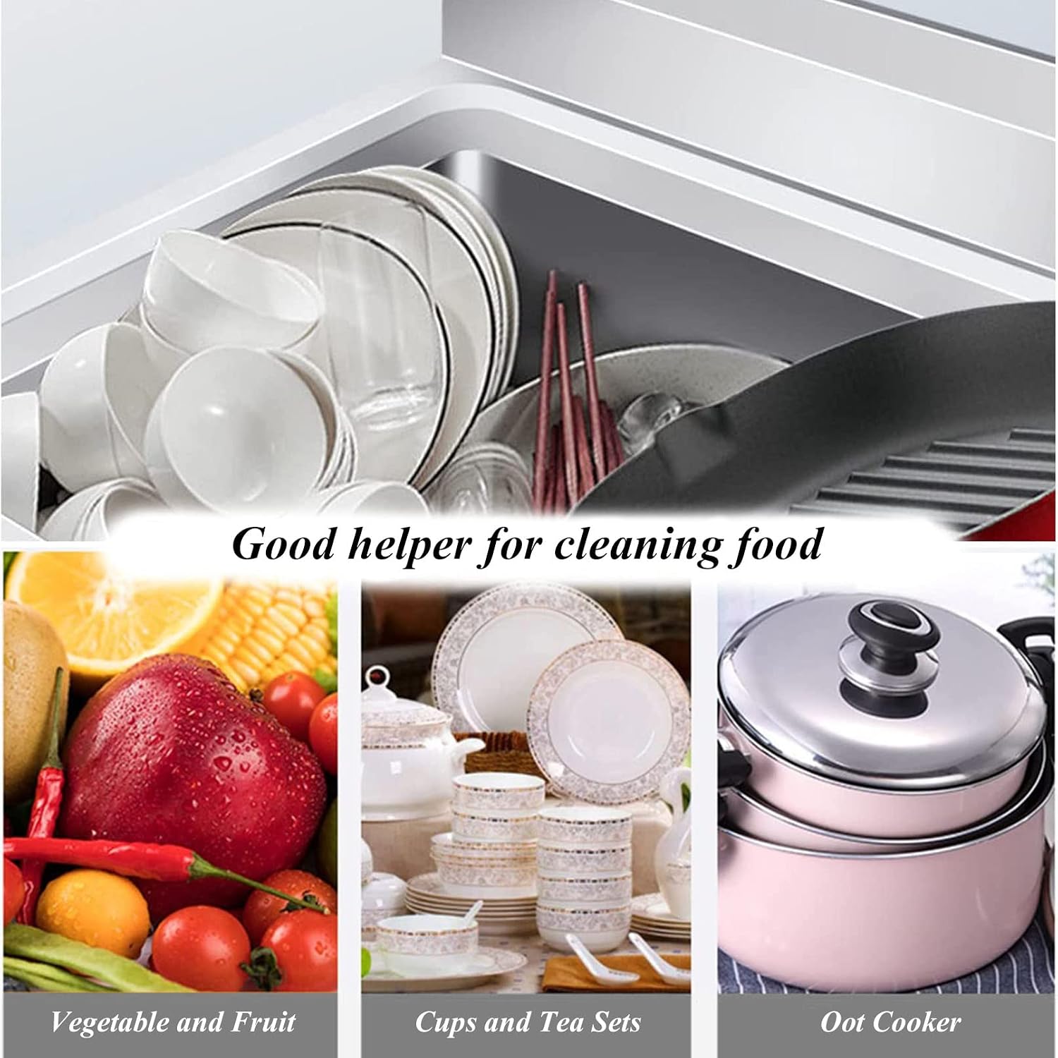 1 Compartment Single Bowl Sink Stainless Steel Commercial Kitchen Prep Utility Sink with Faucet and Backsplash, Fit for Restaurant Kitchen