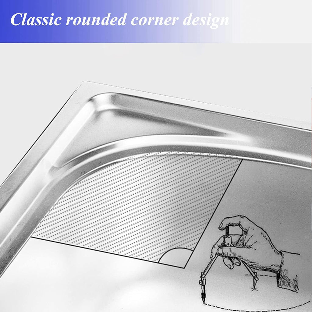 Commercial Sink 304 Stainless Steel Single Bowl Sink with Adjustable Shelves Over The Sink and Hanging Rod, Freestanding Utility Sink for Restaurant Kitchen Laundry Room Garage