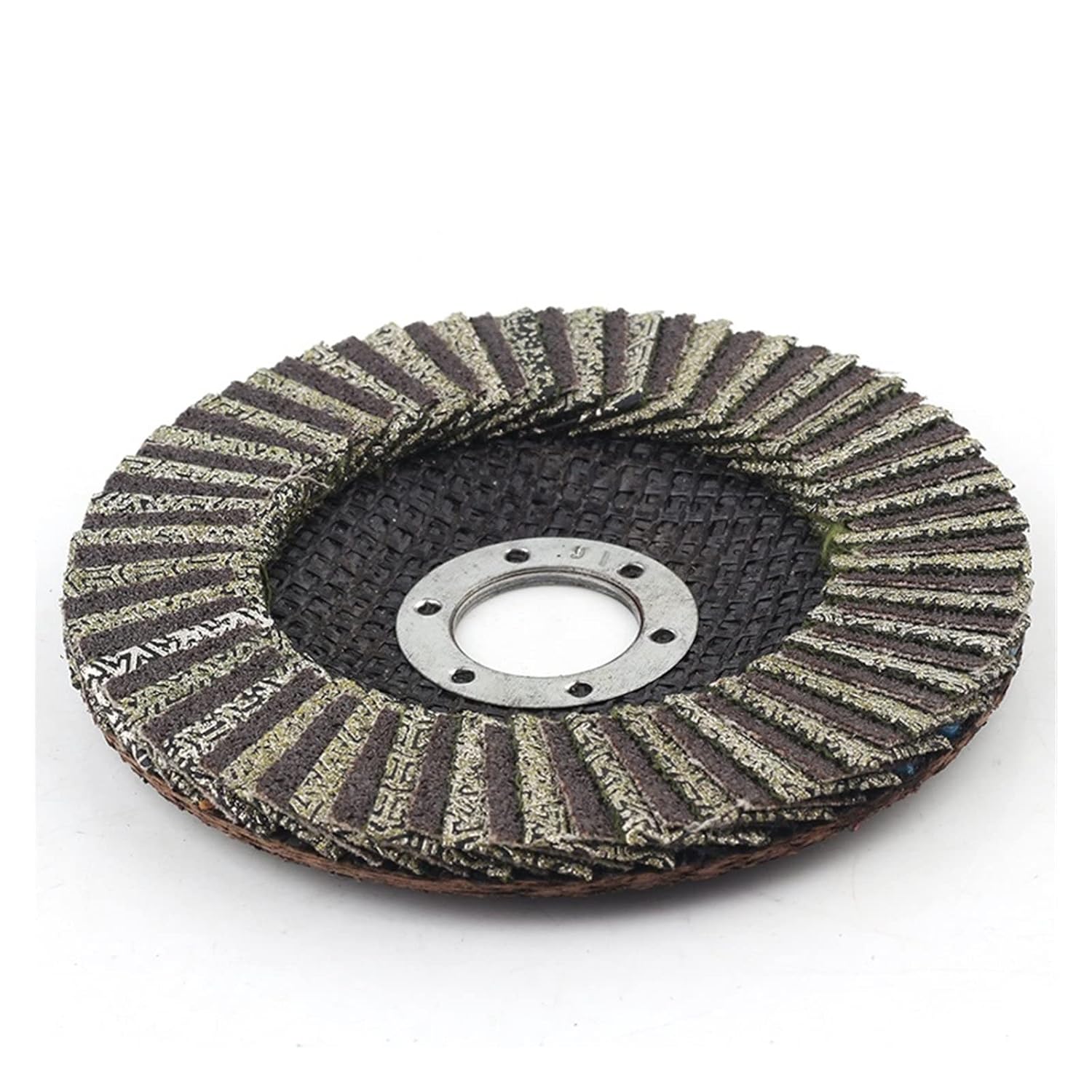Electroplated Dry Wet Flap Disc 4.5 Inch Diamond Polishing Wheels for Grinder - 60#-400# Grit for Metal, Glass, Stone,(Grit 60-100-200-400)