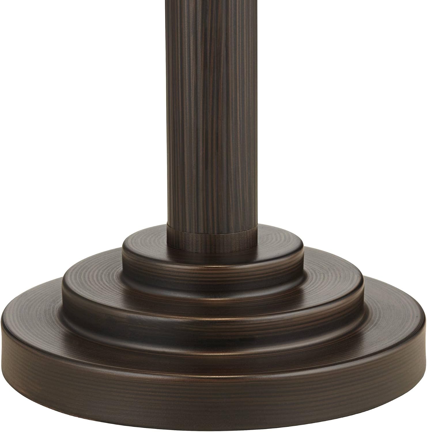 Robert Louis Tiffany Mica Collection Mission Tiffany Style Desk Table Lamp 18 1/2' High Rustic Oil Rubbed Bronze Natural Mica Shade Cottage Core Decor for Bedroom House Bedside Nightstand Home