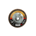 3M Cubitron II Flap Disc 967A, 40+, T27 Quick Change, 4-1/2 in x 5/8'-11, Giant, Pack of 10, Medium Pressure Applications, Light Deburring, Scale Removal, Oxide Removal, Surface Prep
