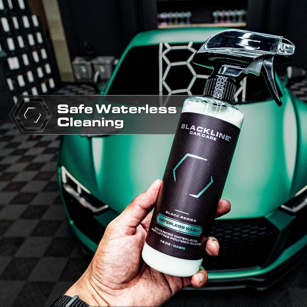 Blackline Clay Towel - Auto Detailing Synthetic Clay Towel - Decontaminate Paint and Glass for Smooth Washing - Great and Effective for Car, Truck, SUV - 12' x 12' (Full Experience)