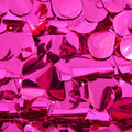 Anderson's Cerise Pink Metallic Floral Sheeting, 30 Ft. Parade Float Decoration for Trailers, Parties, Weddings, Proms, Photo Backdrops & Events – Shiny Fringe Garland for Indoor/Outdoor Use