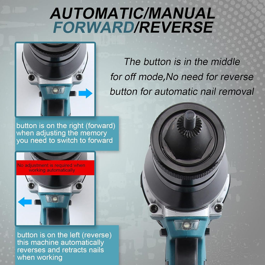 SHAHRYAR Battery Powered Pop Rivet Insert Installation Tool,Electric Riveter, 2 Speeds-5200mah,for M3 M4 M5 M6 M8 M10 M12 Nuts for Easy Assembly and Fastening