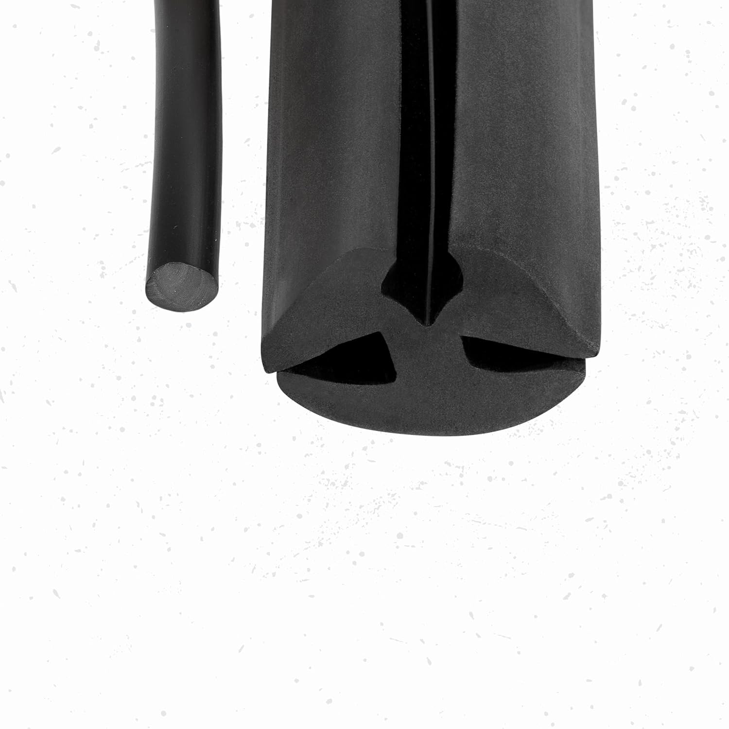 Window Rubber Seal 13/64' X 3/32' Locking Gasket for Windshield and Windows Cars, Boats and Heavy Equipment (33 Feet)